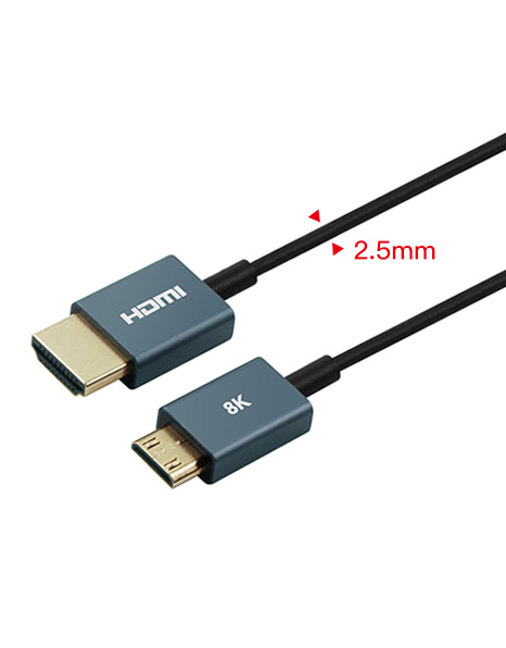 極細(xì)軟HDMI-HDMI Mini同軸線 極細(xì)軟HDMI-HDMI Mini同軸線